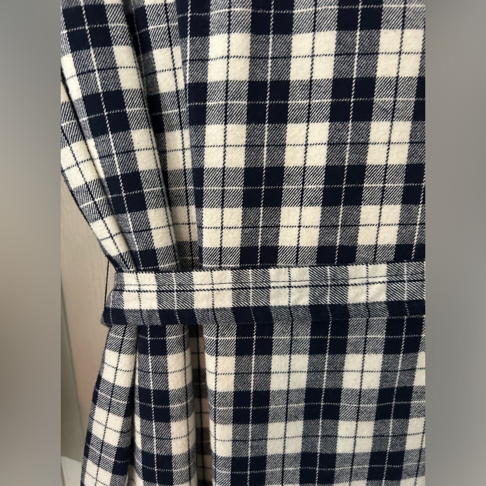 🎉 Host Pick 🎉 APC Navy Plaid Dress - Picture 6 of 10